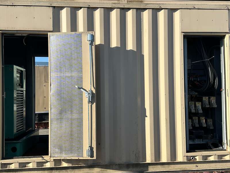 1250 KW Cummins #DFLC, diesel generator set, 277/480 Volts, 1850 HP @ 1800 RPM, KTA50-G3 engine, sound - Image 6