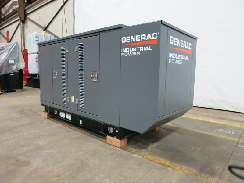 35 KW Generac #SG035, Natural gas / propane generator set, 120/240 Volts, 1-phase, 62 HP @ 1800 RPM, 4.5L - Image 3