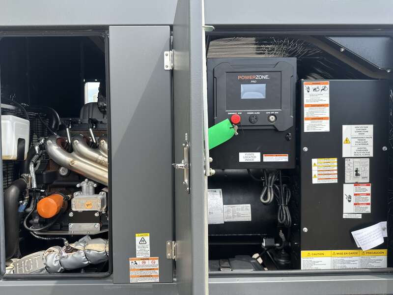 50 KW Generac #SG050NA, Natural gas / propane generator set, 120/240 Volts, 1-phase, 86 HP @ 1800 RPM, 4.5L - Image 6