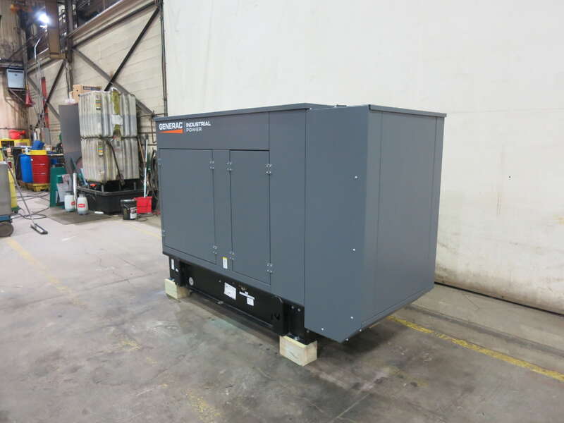 48 KW Generac #SG050NA, Natural gas / propane generator set, 120/240 Volts, 1-phase, 86 HP @ 1800 RPM, 4.5L - Image 3