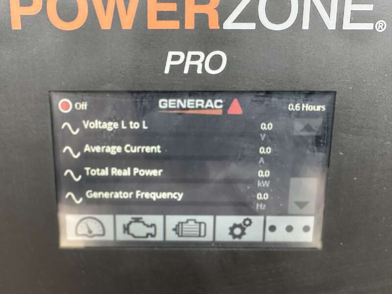 48 KW Generac #SG050NA, Natural gas / propane generator set, 120/240 Volts, 1-phase, 86 HP @ 1800 RPM, 4.5L - Image 9