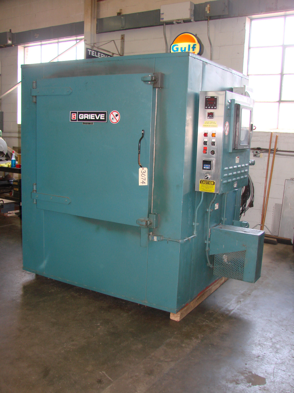 38" width x 38" H x 38" L Grieve #HY-1250, 460 Volt, 3PH, 60 KW, 1250&deg;F - Image 1