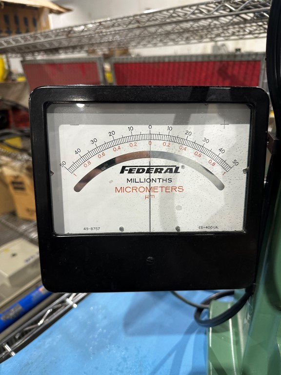 Federal #130B-12 0-4"/.00001" electronic gage block comparator - Image 3