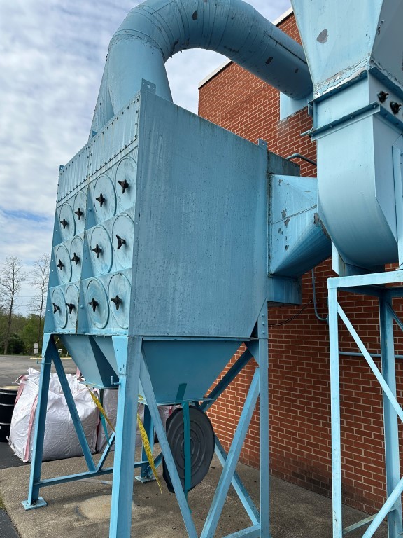 2000-19000 cfm Torit #DFT3-24, dust collector, 20 HP, 24 filters - Image 2