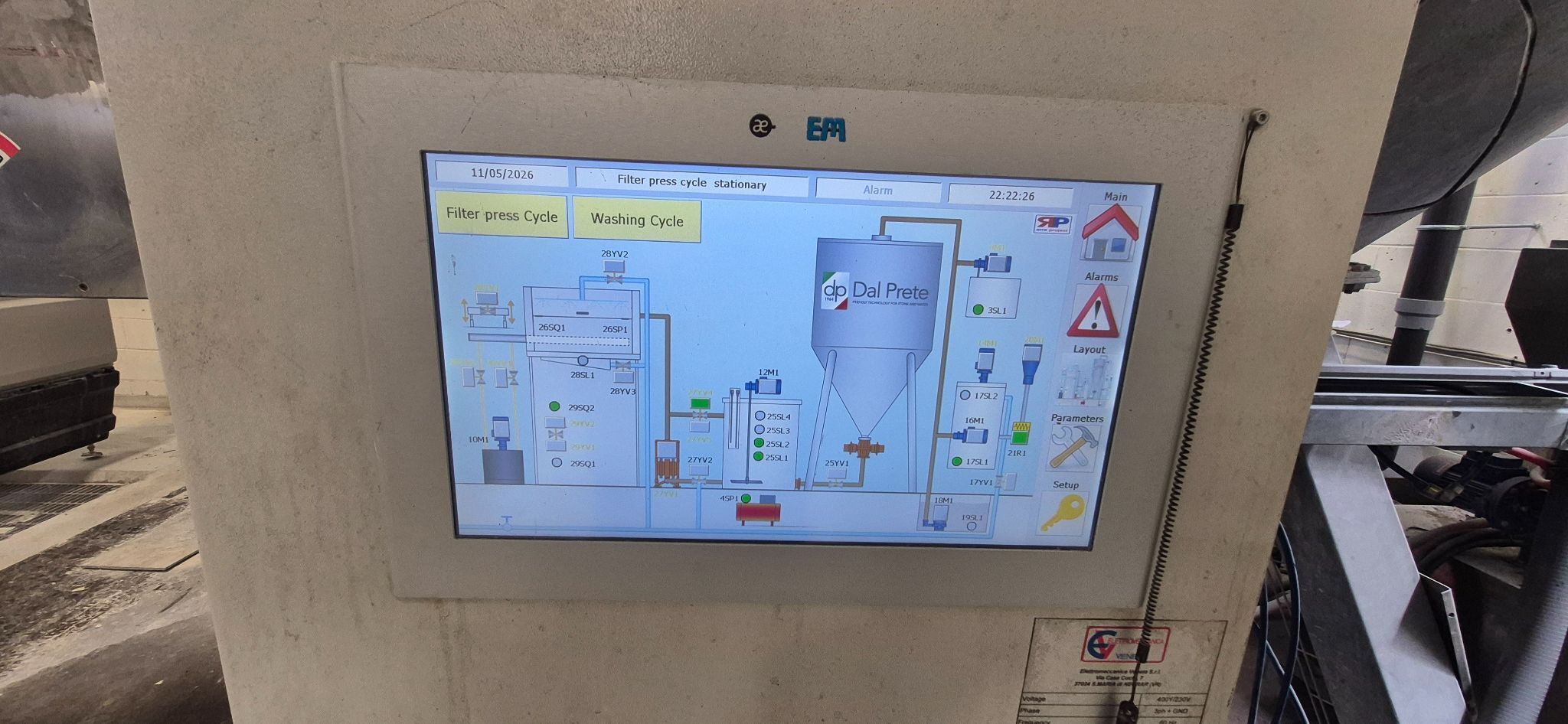 Dal Prete #Mini-Compact-3.0, automated waster water clarification system, serial #115-18, 2018 - Image 5