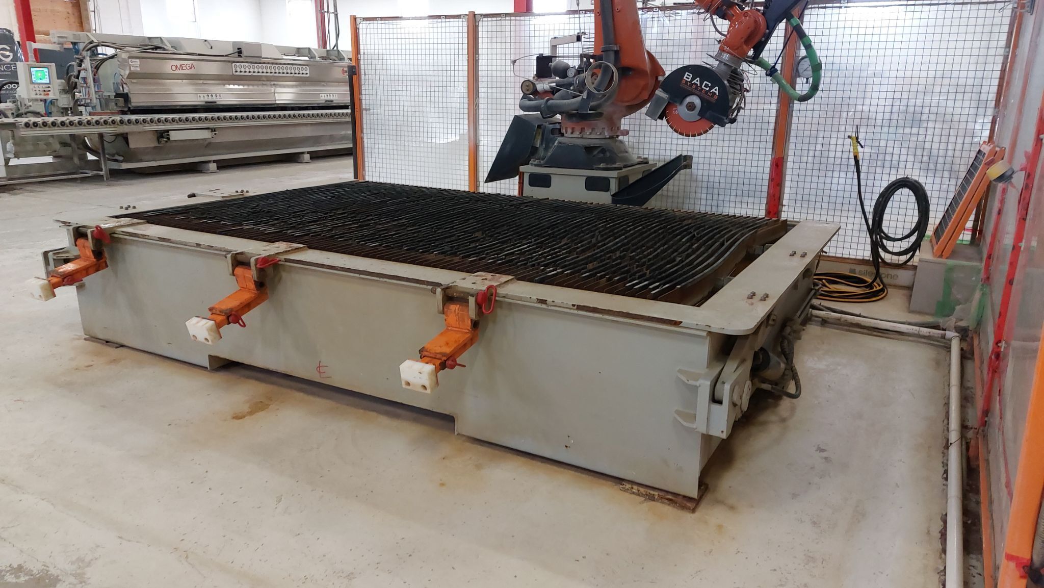 Baca Systems #RSJ201, robo saw jet, 16" bloade, camera system, Kuka 6-Axis robot, like new, 2024 - Image 3