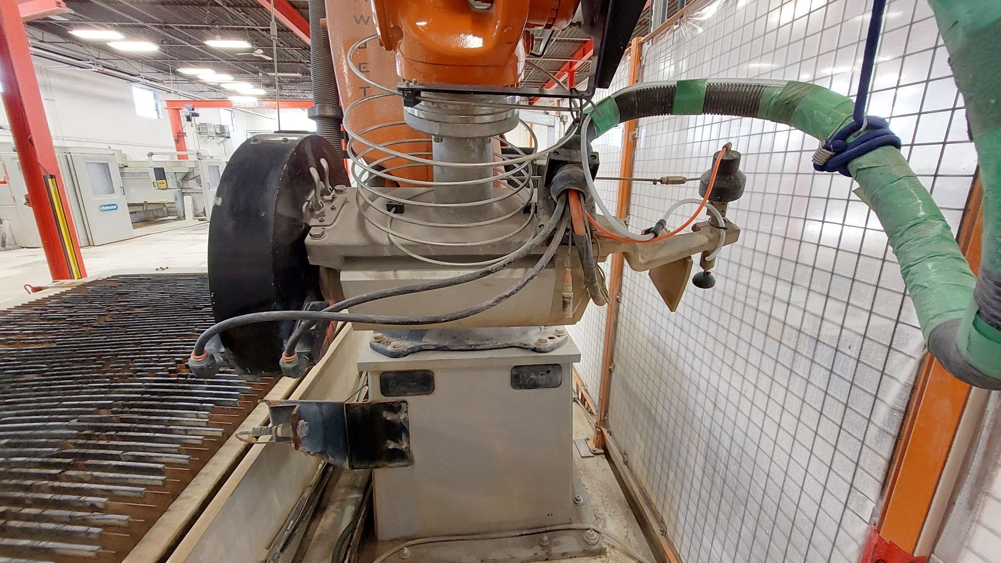 Baca Systems #RSJ201, robo saw jet, 16" bloade, camera system, Kuka 6-Axis robot, like new, 2024 - Image 6