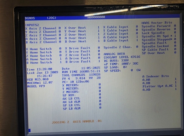 Haas #VF-9, CNC Vertical Machining Center, 36" x 84" table, 84" X, 40" Y, 30" Z, 20 HP, 7500 RPM, 24 - Image 7