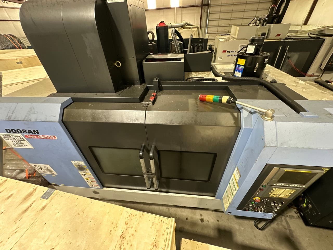 Daewoo Doosan #Mynx-5400/50, CNC Vertical Machining Center, 47.2" x 21.3" table, 40.2" X, 21.3" Y, 20.9" Z - Image 5