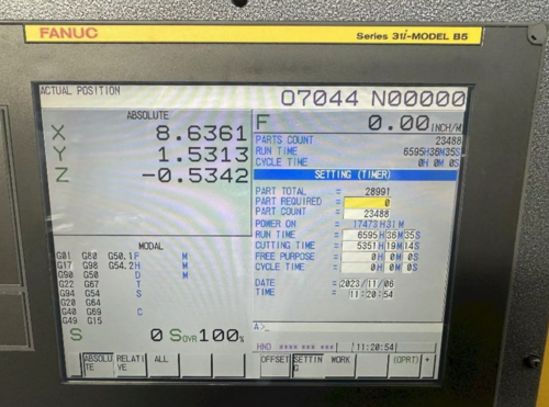 Fanuc #Robodrill-Alpha-D21MiB5, CNC Vertical Machining Center, 19.7" X, 15.7" Y, 12.9" Z, 24,000 RPM, 21 - Image 9