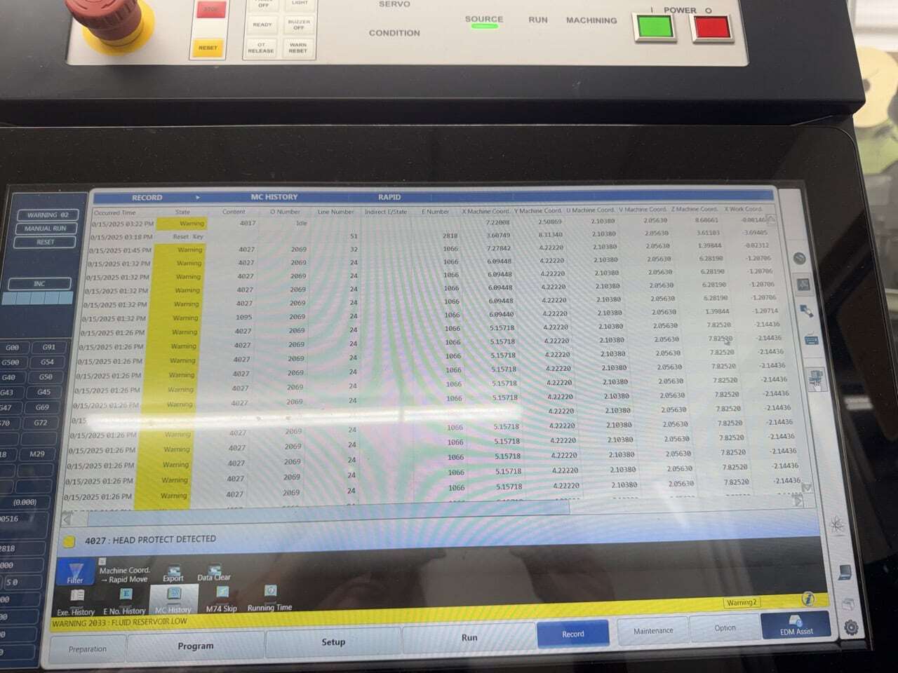 Makino #U3, CNC Wire Electrical Discharge Machine, 14.57" X, 10.63" Y, 8.66" Z, 24.8" x 17.7" table, 2018 - Image 8