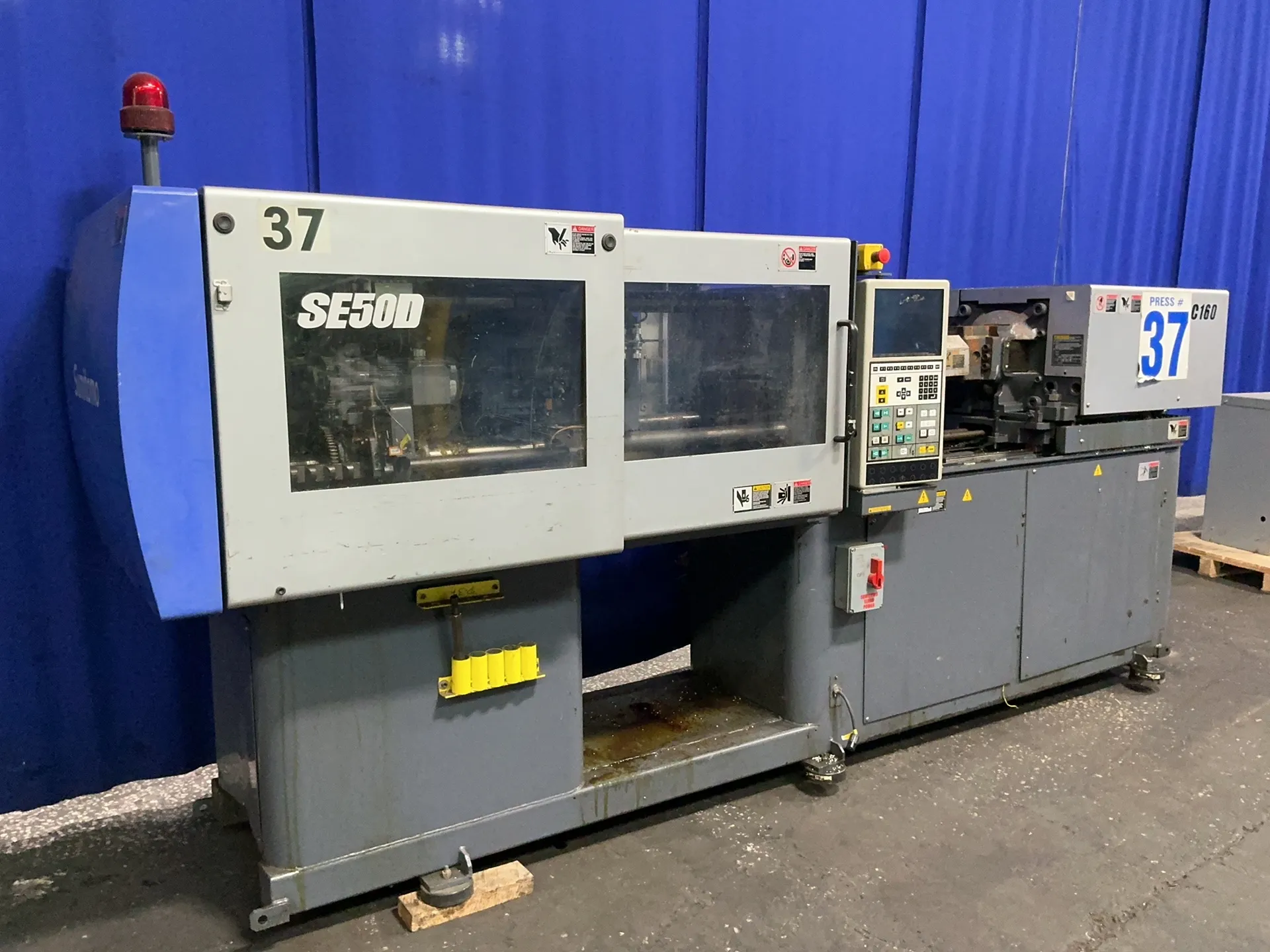 Sumitomo #SE50D, Injection Molding Machine, 50 KA, 230 V., 2004 - Image 2