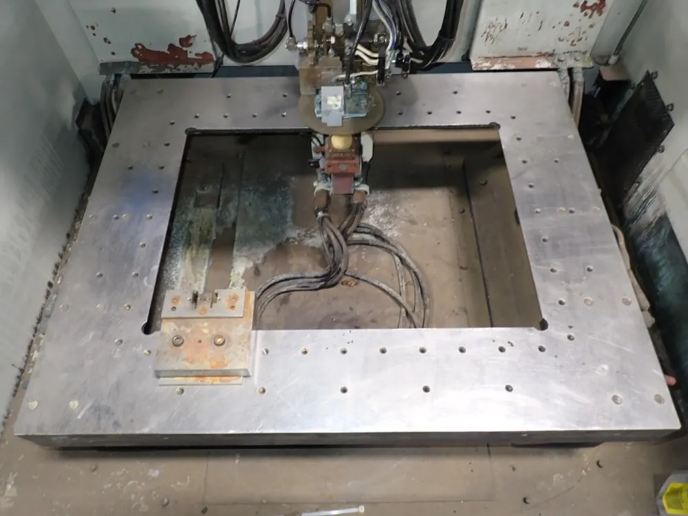 Mitsubishi #FX20K, Wire Electrical Discharge Machine (EDM), 24" x 30" Work Tank, 1998 - Image 9