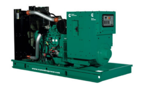 250 KW Cummins #250DQDAA, diesel generator set, standby, 277/480 Volts, 3-phase, 1800 RPM, QSL9-G7 engine - Image 1