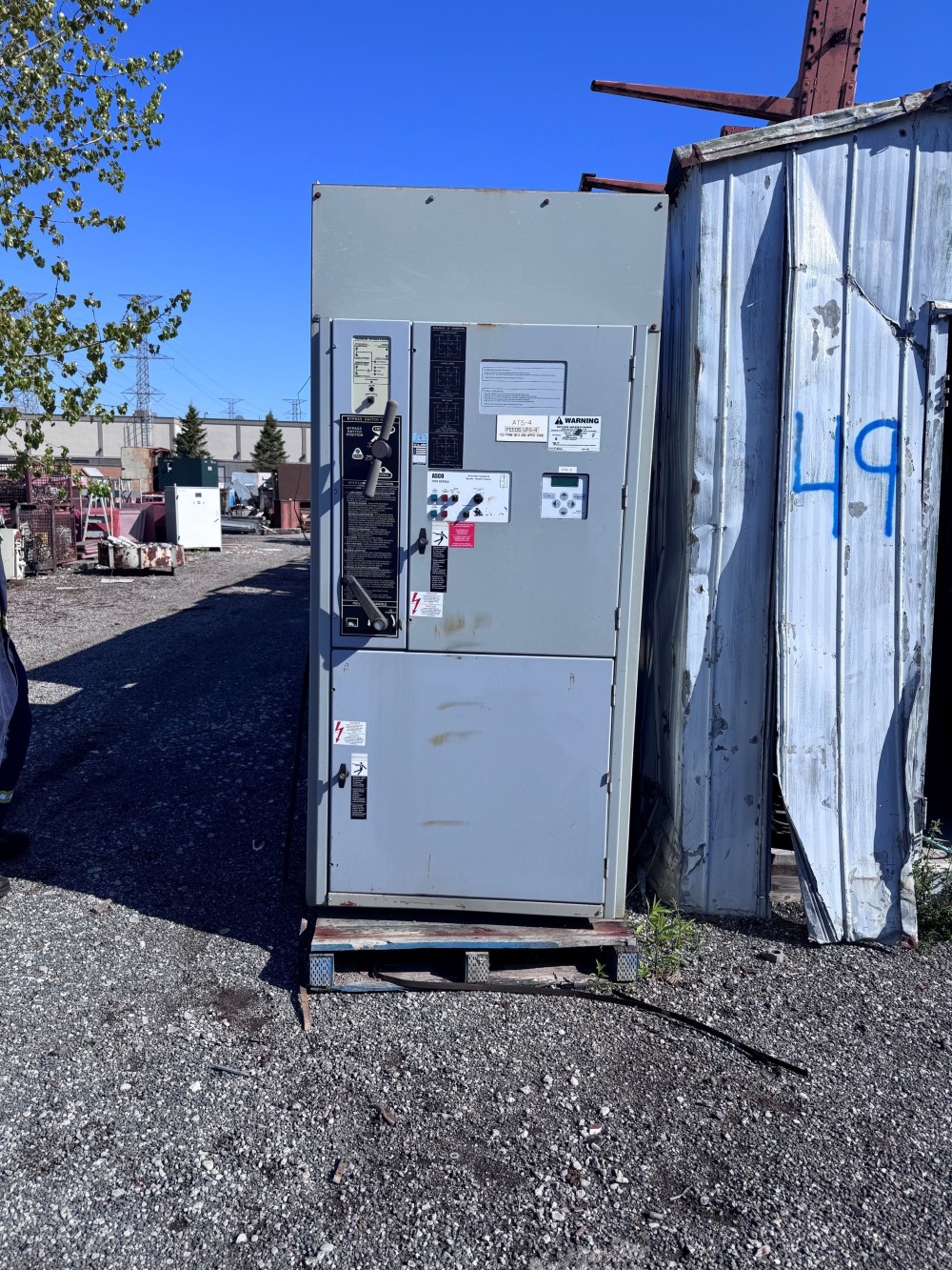 600 Amp. Asco, Bull 7000 Automatic Closed Transition Transfer Bypass Isolation Switch - Image 2