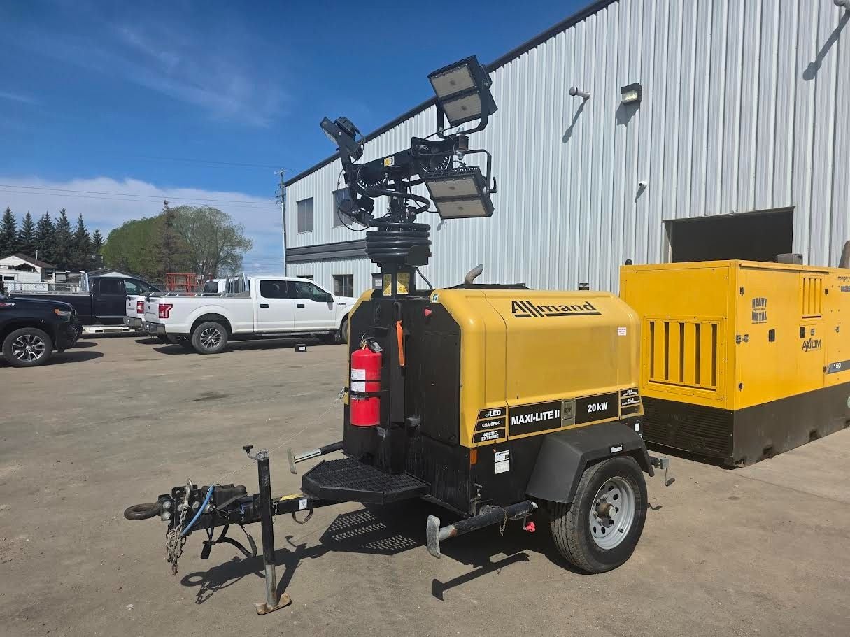 Allmand #Maxi-Lite, 20 KW light tower, Isuzu 4LE2T engine, 2021 - Image 1