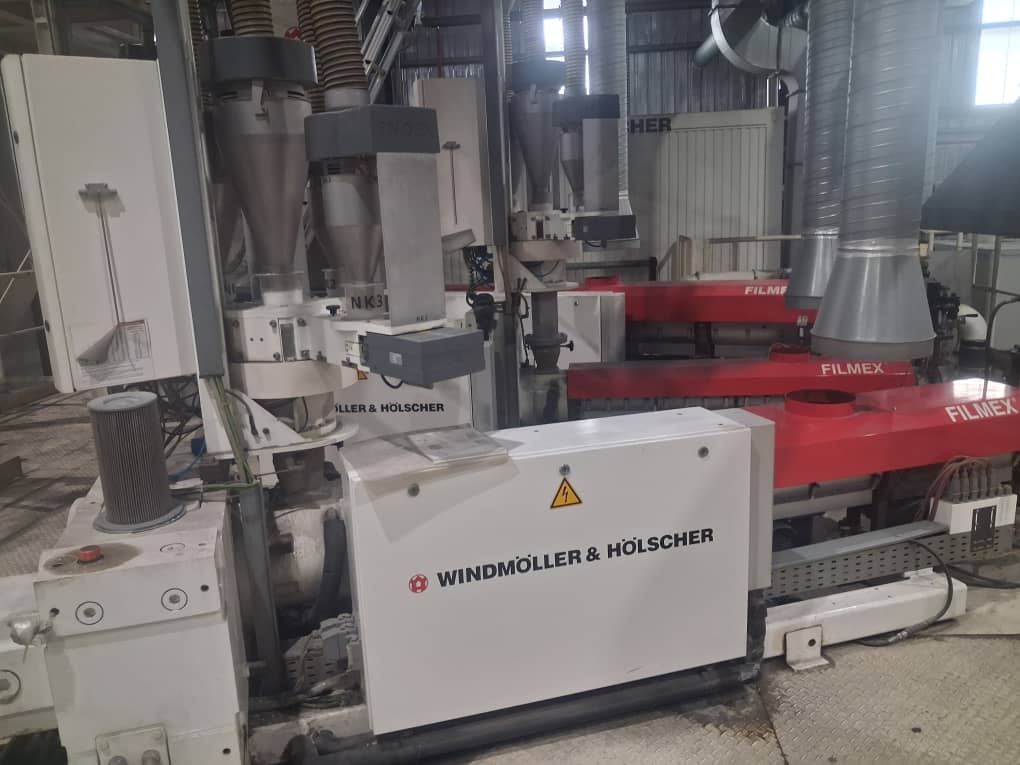 5.91" Windmoeller & Hoelscher #FILMEX, 3-Layer Cast Film Line, 102" film width, 1100 FPM, 106" die width - Image 2