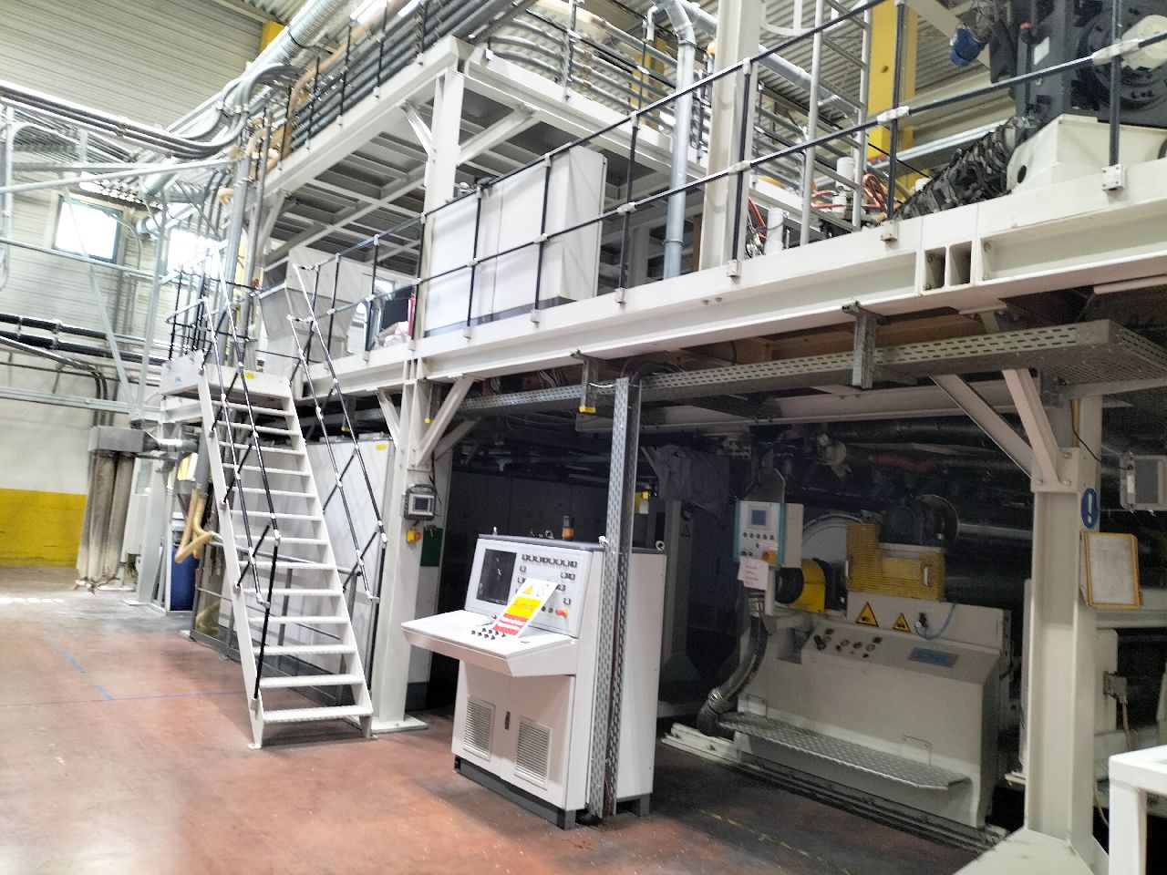 3.54" SML #Cast-Coex-7, 7-Layer Cast Film Extrusion Line, 98" film width, 122" die width, 12-70 micron - Image 6