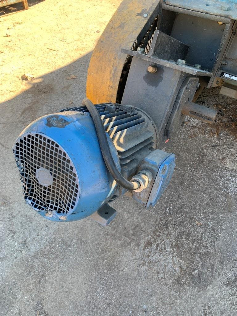Vecoplan #RG78-200, Single Shaft Shredder, 78" x 86" opening, 20" rotor, 200 HP, hydraulic ram, auger - Image 6