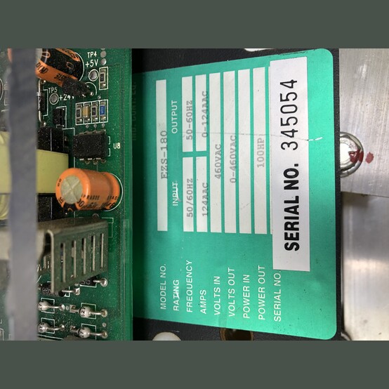 100 HP Saftronics #EZS-180, Solid State Soft Starter, 460 Volts - Image 4