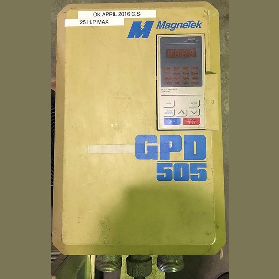 25 HP Magnetek #GPD-505, AC Variable Frequency Drive - Image 1