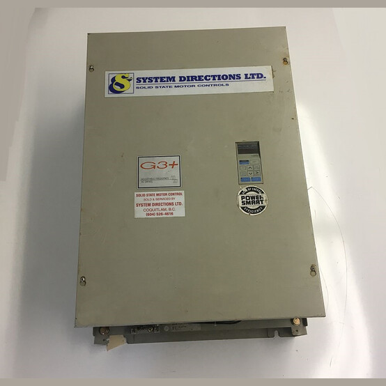 50 HP Saftronics #CIMR-G3U5037, AC Variable Frequency Drive, 500-575 Volts, 3 Phase - Image 1