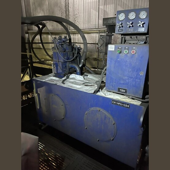 59" Metso #VPA-15, Vertical Plate Pressure Filter Press (2 available) - Image 4