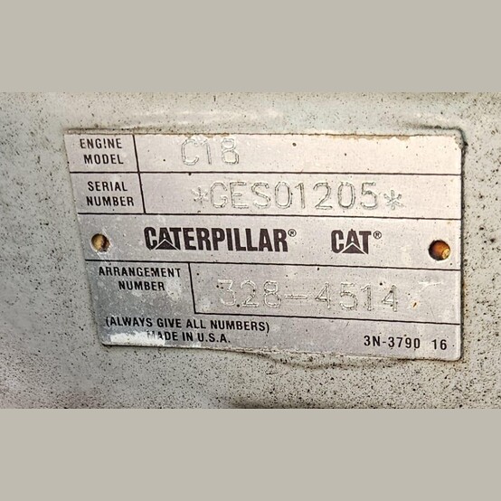 320 KW Caterpillar #C18, Diesel Generator, Stationary, 10,000 Hours, 2013 - Image 6