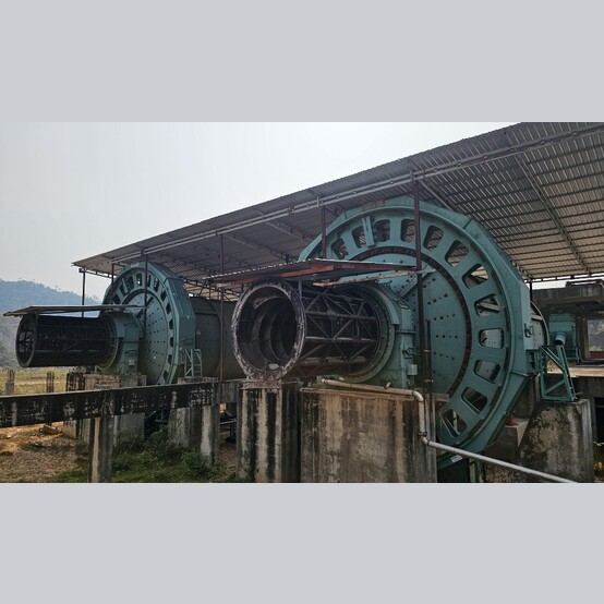 20.3' x 37.7' CITIC, Ball Mill, 6.2m diameter x 11.5m, w/ 8.8m x 4.8m SAG Mills Package, New Surplus (2 - Image 1
