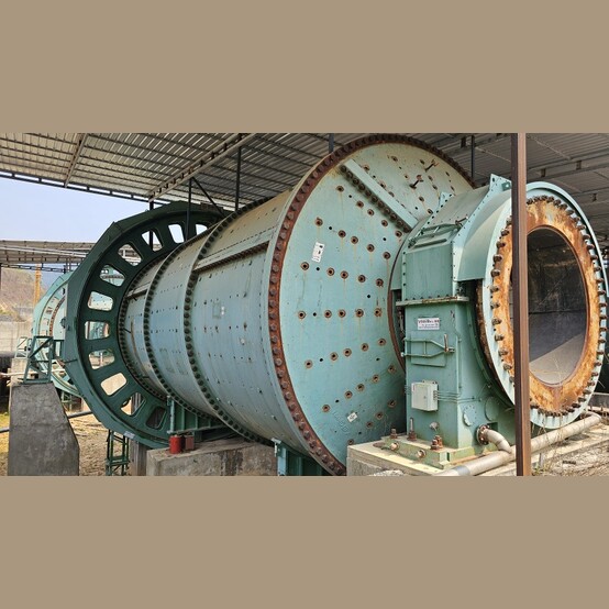 20.3' x 37.7' CITIC, Ball Mill, 6.2m diameter x 11.5m, w/ 8.8m x 4.8m SAG Mills Package, New Surplus (2 - Image 4