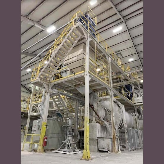 8' x 15' ANIVI, Ball Mill System with Micronizer and Dust Collector (2 available) - Image 2