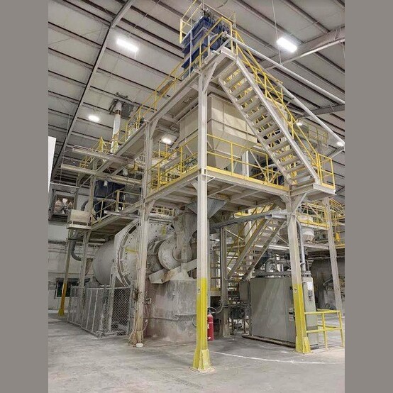 8' x 15' ANIVI, Ball Mill System with Micronizer and Dust Collector (2 available) - Image 4