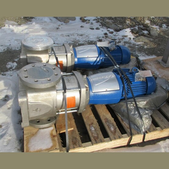 Goulds #66SV20NG8E2C, e-SV Vertical Multi-Stage Pump, Stainless Steel, 4" Inlet/Outlet (2 available) - Image 1