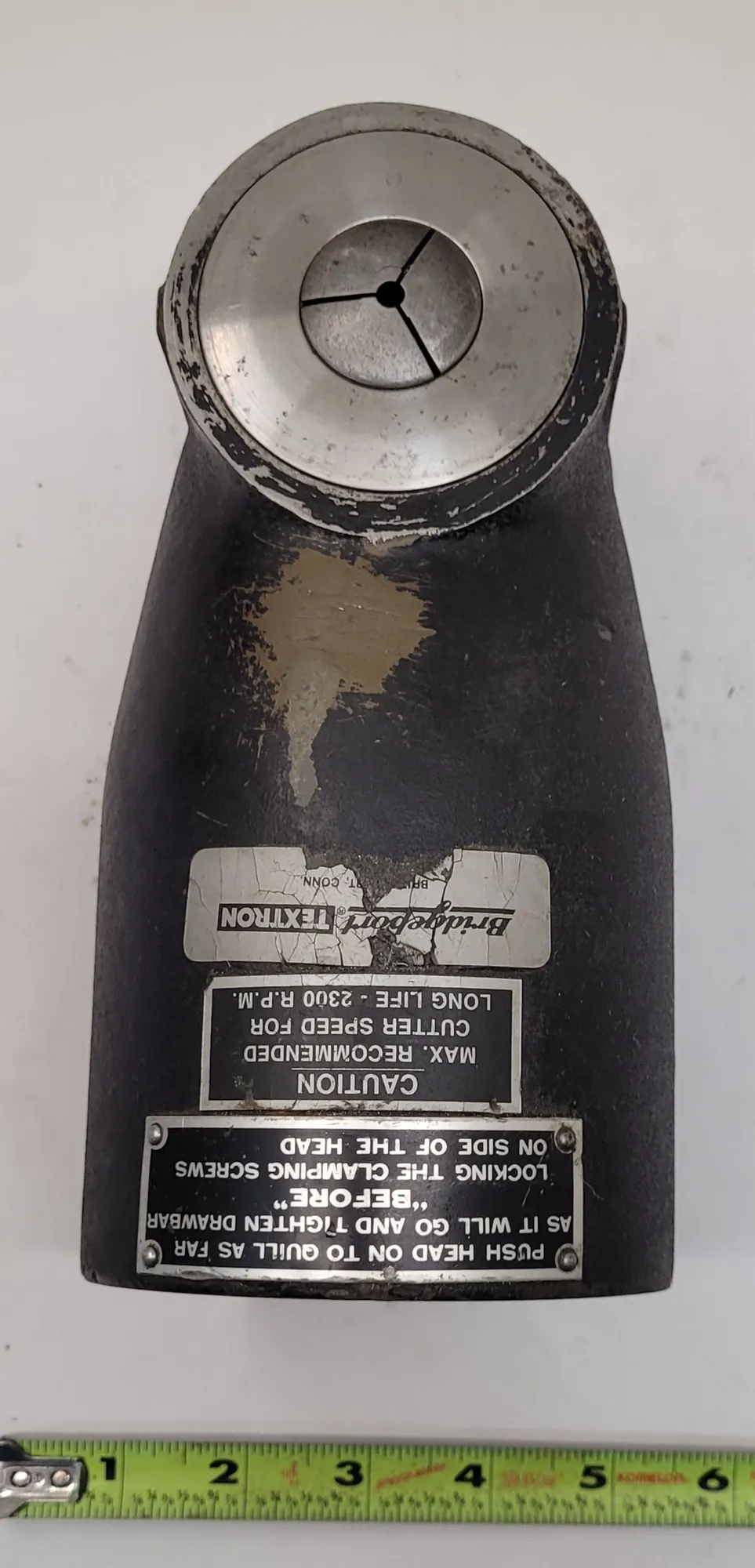Bridgeport #Right-Angle-Head, Right Angle Head, 2300 RPM, 8-1/4" Height, 3-1/8" outside dimension - Image 8
