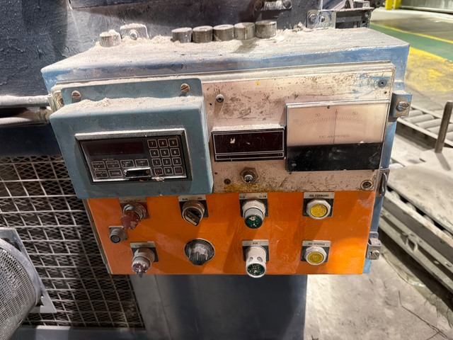 Macbee #26-D-B1-E, Single Block Wire Drawing Machine, w/controls & cabling - Image 5