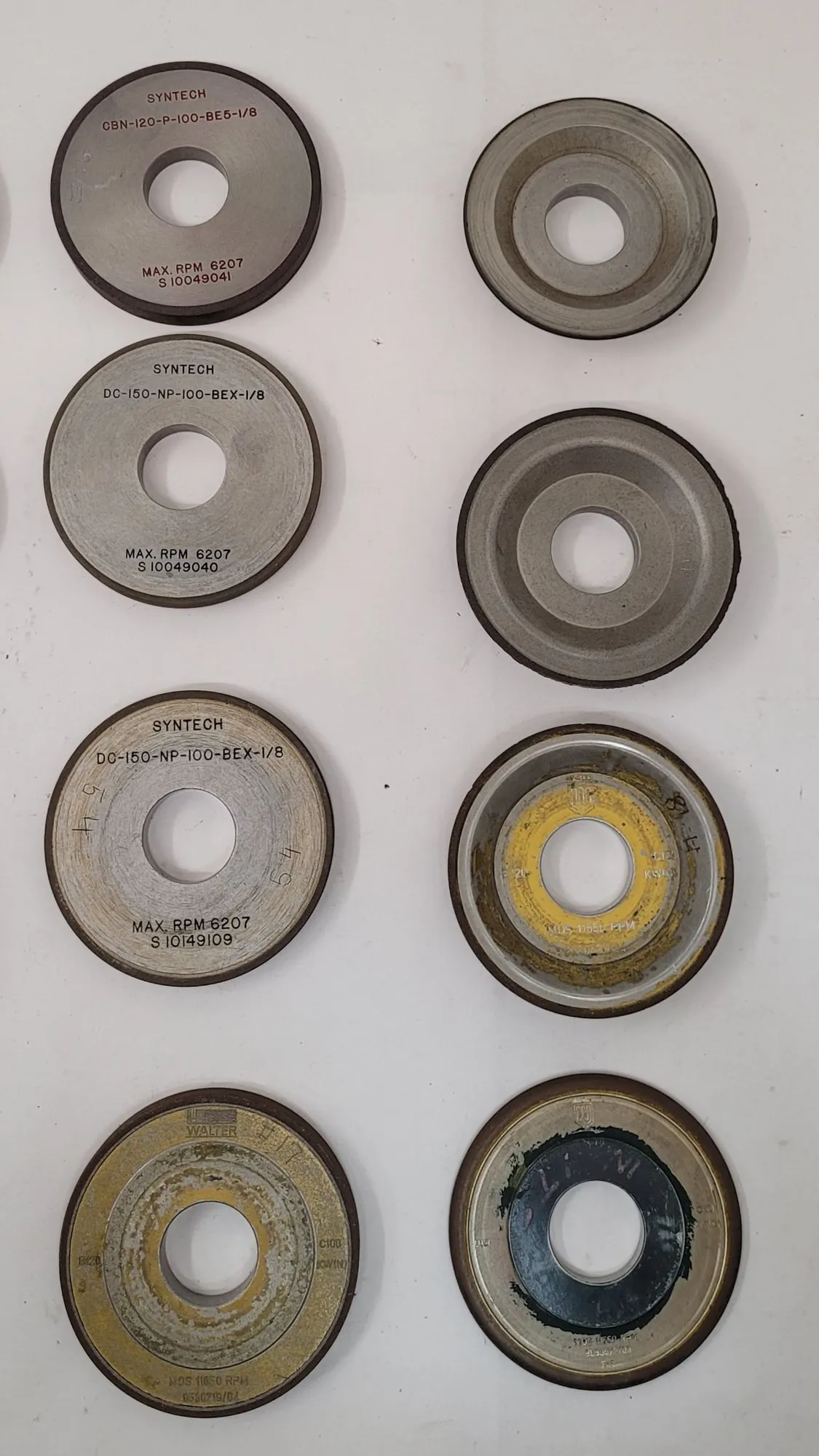 Diamond Multimax Grinding Wheels, LOT of 24, 1/16" to 1/2" Thickness Range (3 available) - Image 5