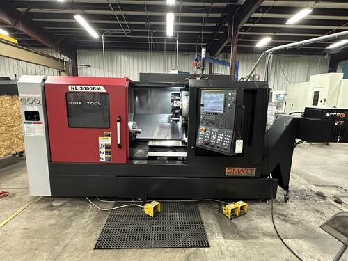 Smart Machine Tool #NL3000BM, CNC Lathe, 17.7" swing, 12" chuck, 4" bar, live tooling, 47 HP, 2023 - Image 1