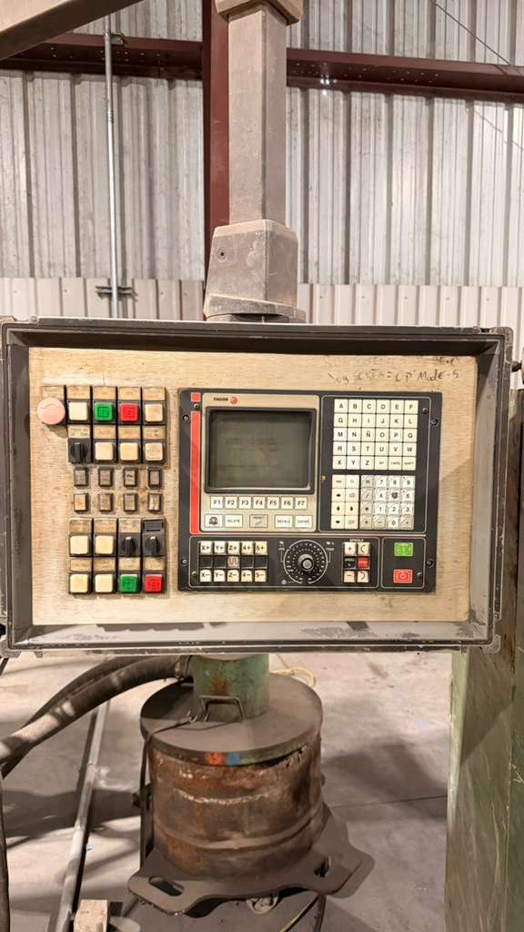 177 Ton, Peddinghaus #FPB-1800/3A, CNC Plate Processor, 72" width, 20' length, 850 IPM, 2001 - Image 4