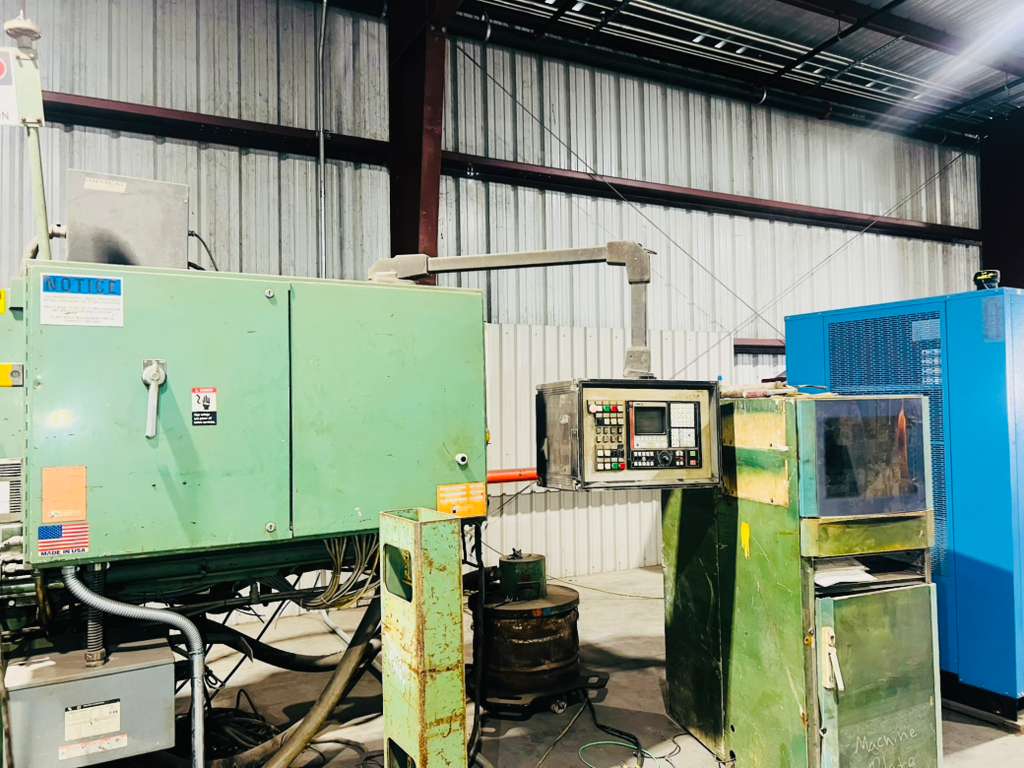 177 Ton, Peddinghaus #FPB-1800/3A, CNC Plate Processor, 72" width, 20' length, 850 IPM, 2001 - Image 8