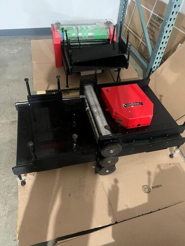 Tippmann #RP2SS, Electric Roller Die Cutting Press, 3" Stainless Rollers, 110 V., 2025 - Image 1
