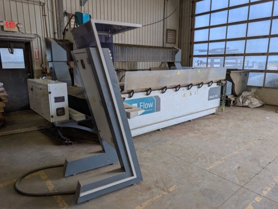 Flow #Mach-300, 5-Axis Waterjet, 5' x 10', 60,000 PSI, Intensifier Pump, 2019 - Image 2