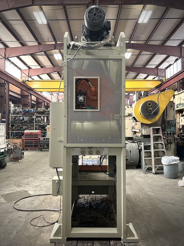 176 Ton, Stamtec #G1-160, obi back gear press, 49x30" bed, 7.9" stroke, 3.9" adj., 25.8" between housing - Image 4
