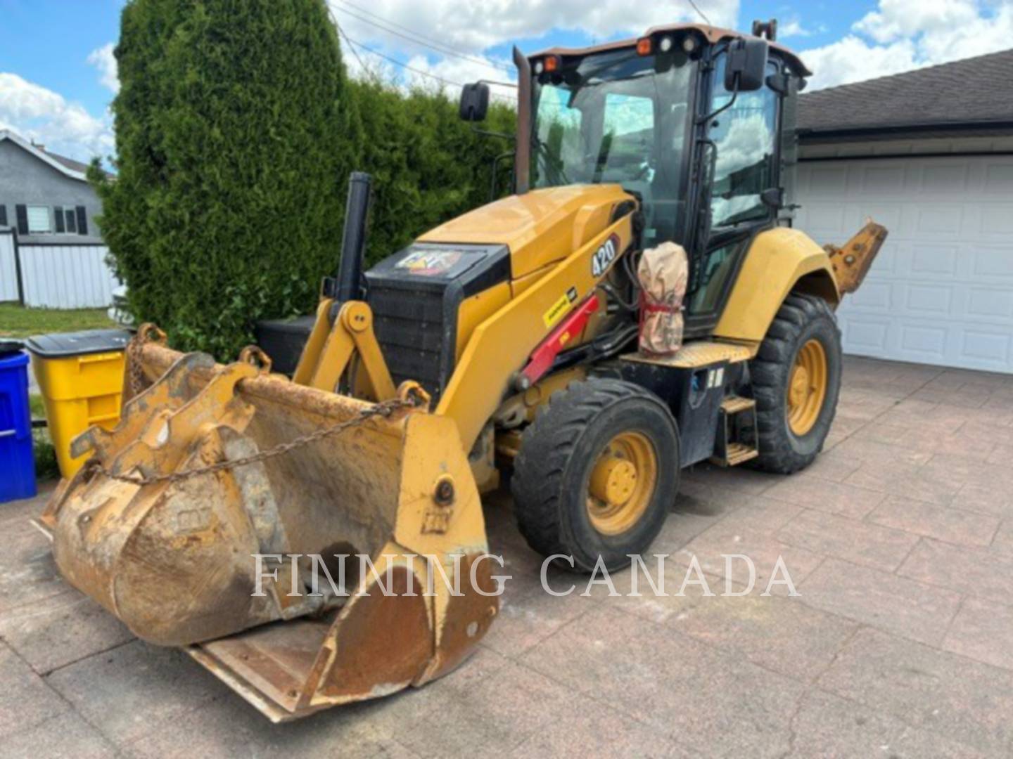 Cat 420-07, Backhoe Loader, 4476 hours, S/N: H8T02201, 2022 - Image 2