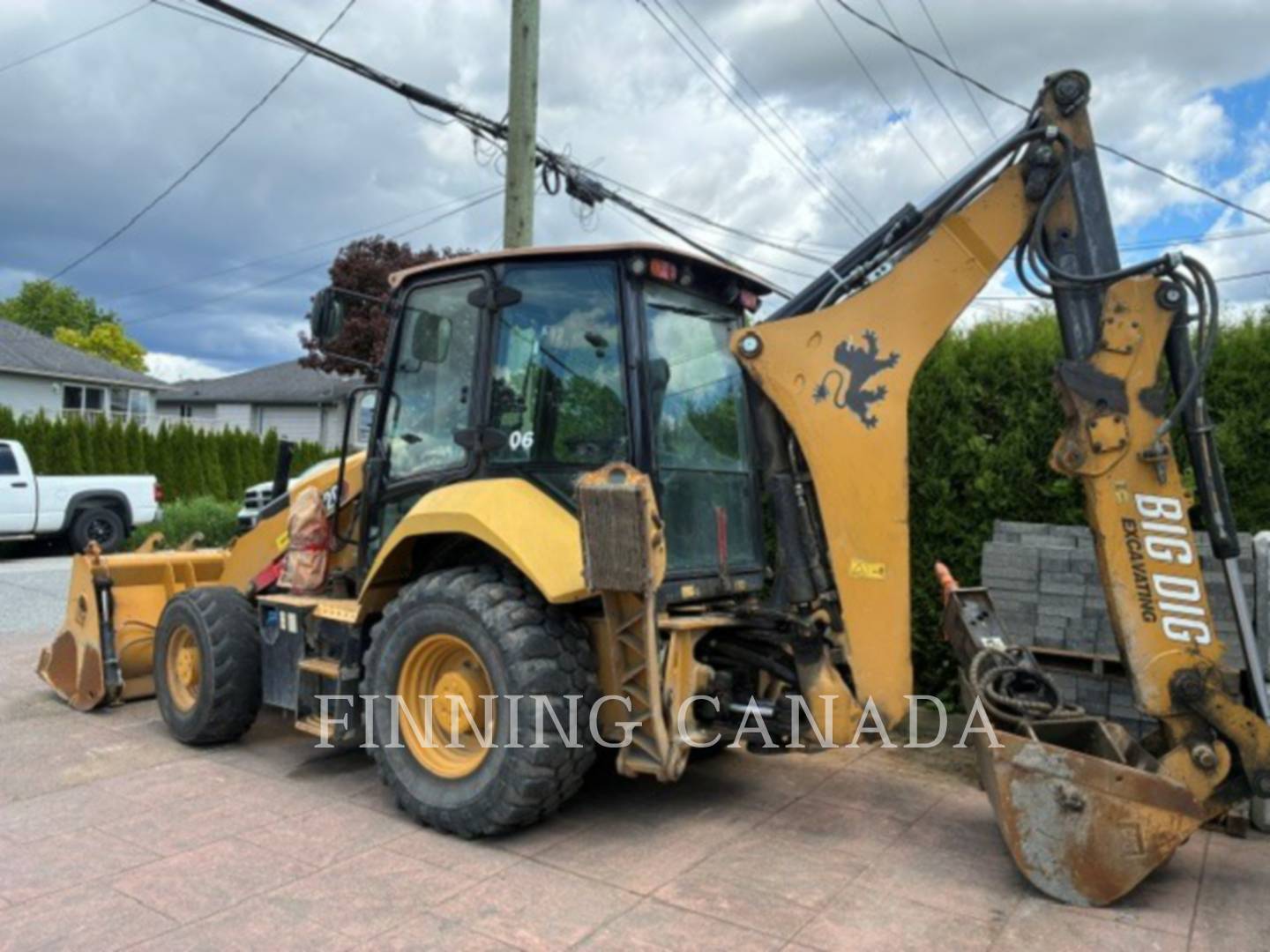 Cat 420-07, Backhoe Loader, 4476 hours, S/N: H8T02201, 2022 - Image 4