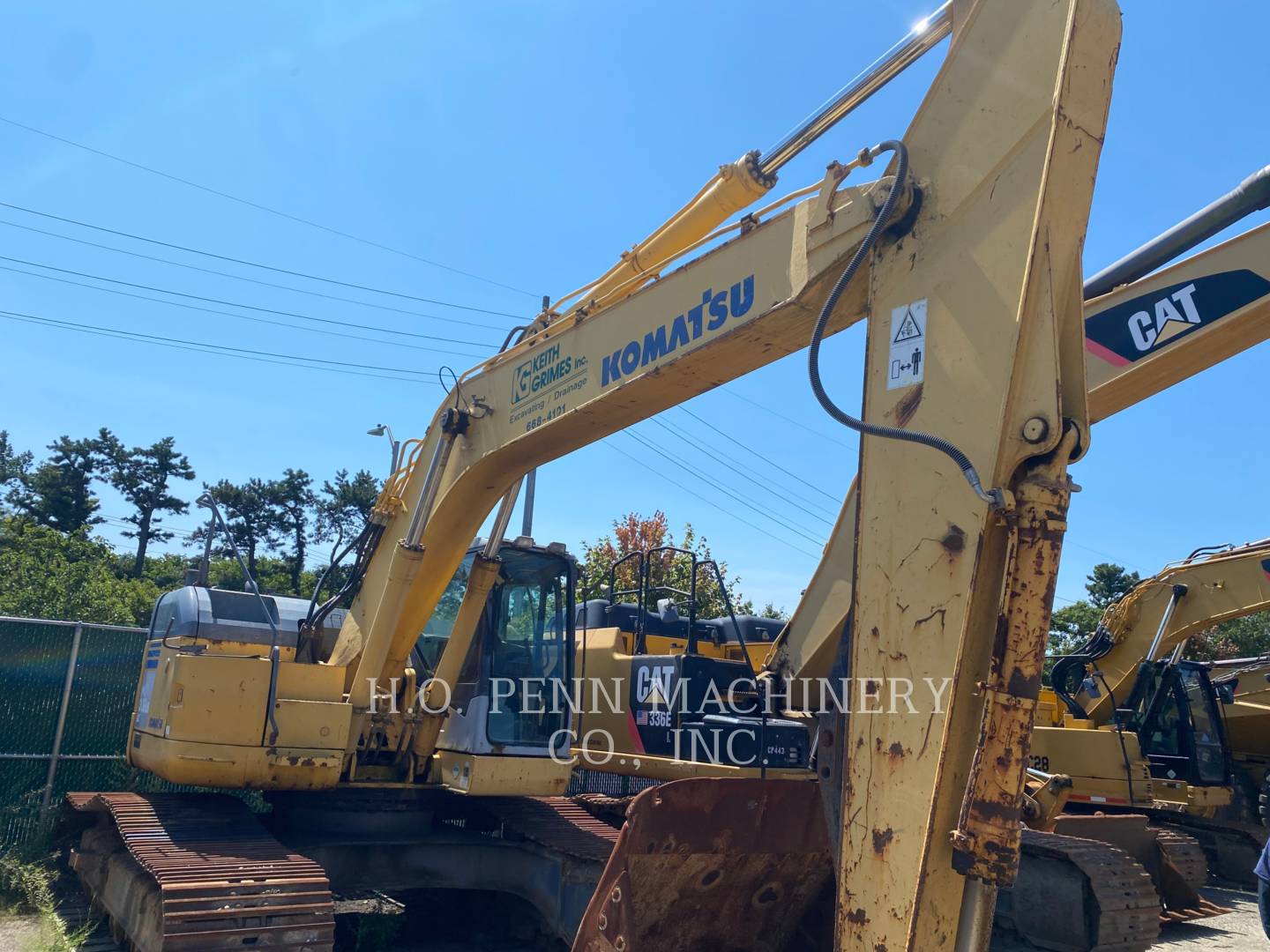Komatsu PC308USLC, Excavator, 10039 hours, S/N: 30206, 2009 - Image 2
