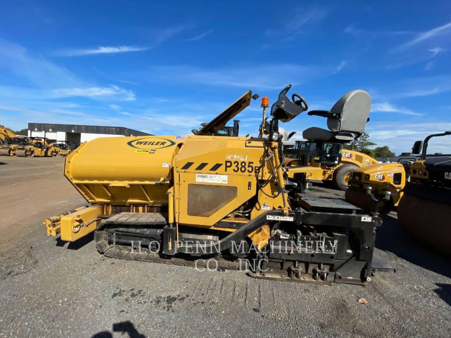 Weiler P385B, Asphalt Paver, 134 hours, S/N: P385B-3670, 2023 - Image 1
