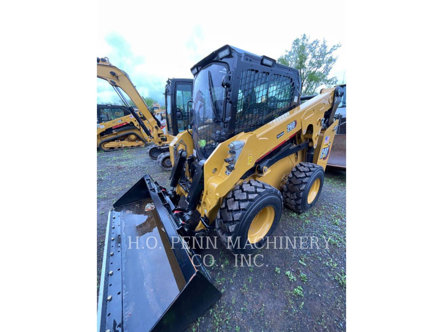 Cat 260-05, Skid Steer Loader, 60 hours, S/N: 5L902134, 2025 - Image 1