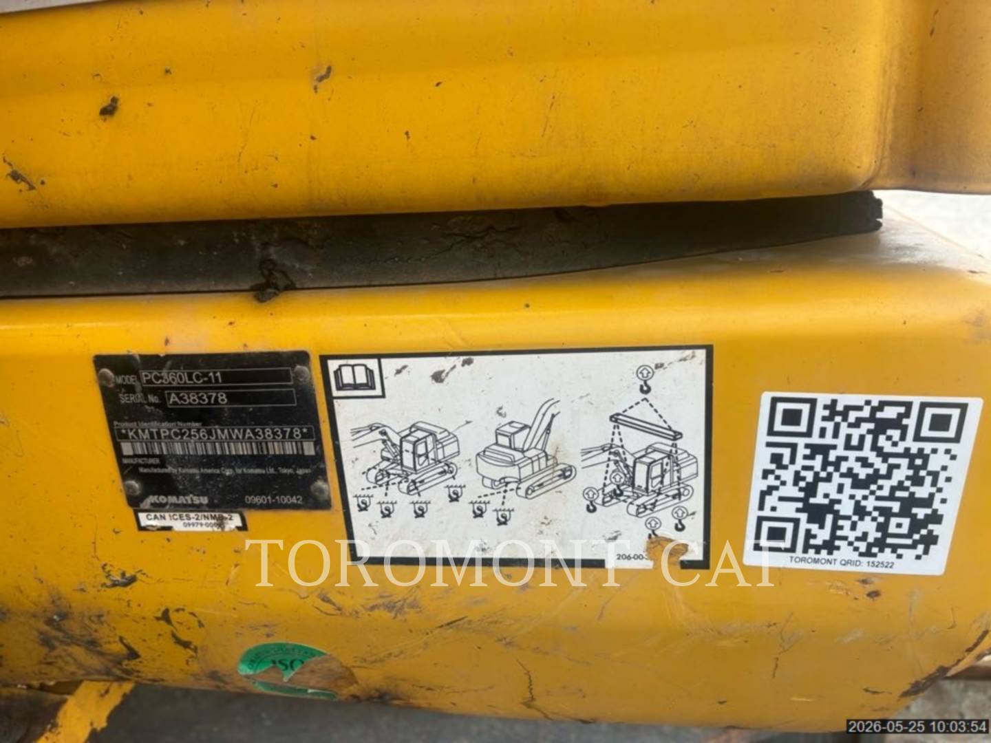 Komatsu Ltd. PC360LC-11, 8121 hours, S/N: A38378, 2021 - Image 6