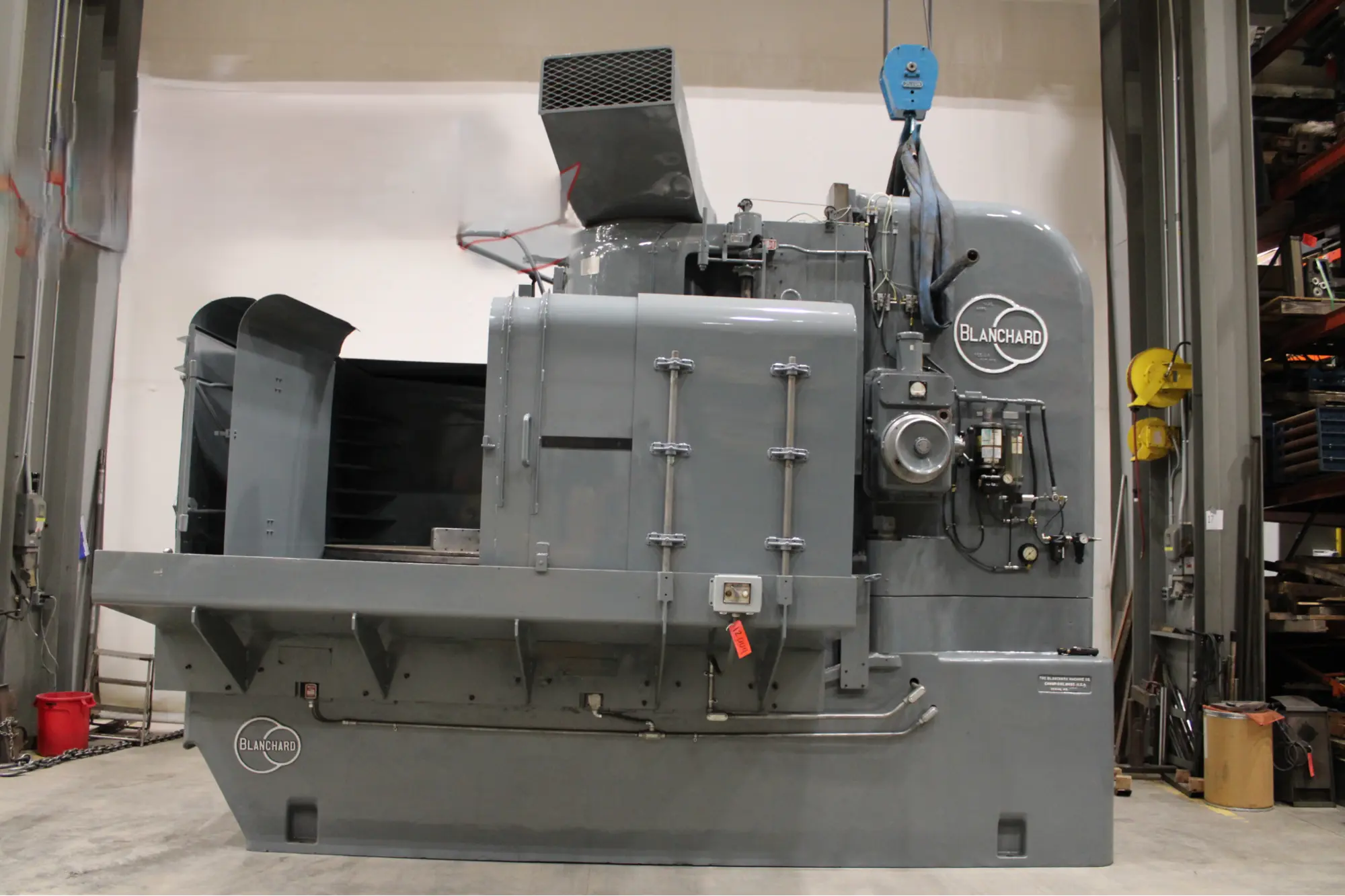 Blanchard #54-100, CNC rotary surface grinder, 130" sw, 100" chuck, 54" wheel diameter, 125 HP - Image 4