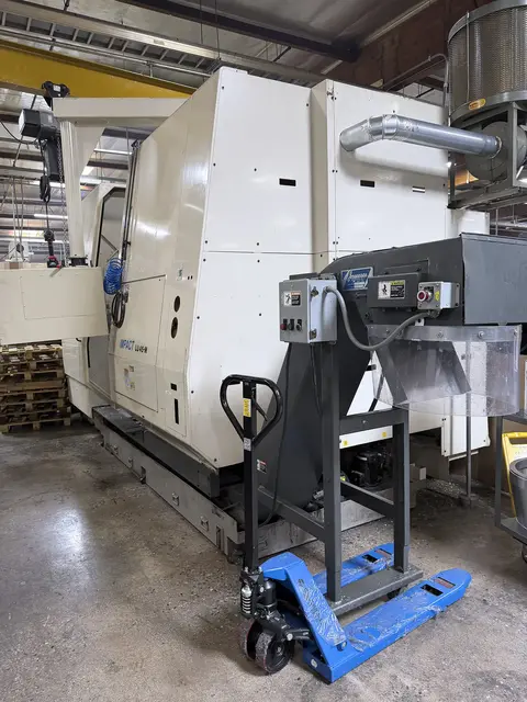 Okuma #LU45-M, CNC turning center, 33" swing, 27" chuck, 3-jaw, 5.12" bore, 49.2" centers, A2-11, twin - Image 3